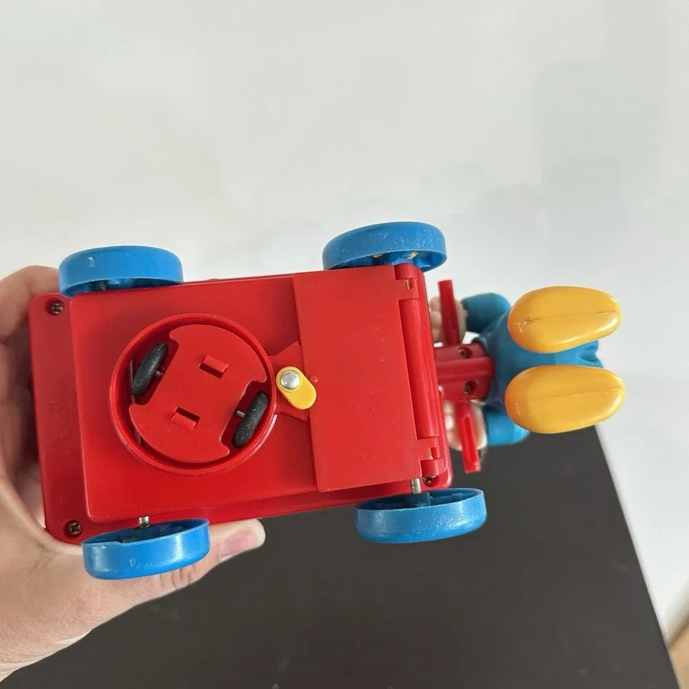 Vintage Mickey Mouse‎ Musical Corn Popper Toy Lights Up Only Disney